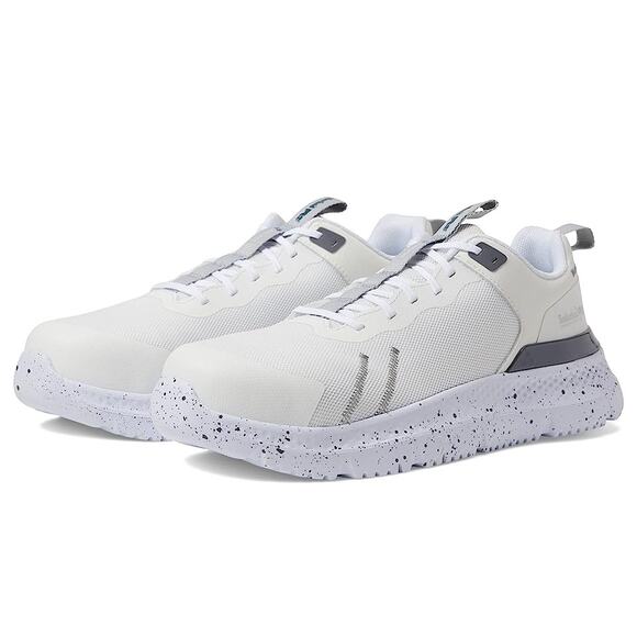 Timberland PRO Mens Setra Composite Safety Toe Sneakers US 11 EU 44 White NIB - Picture 1 of 13